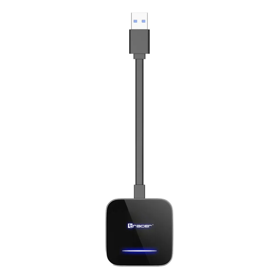 Adapter CarPlay i Android Auto Tracer CarLink PRO, czarny