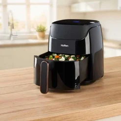 Air Fryer Frytkownica beztłuszczowa Hoffen, 1400 W, 3,8 l, czarna