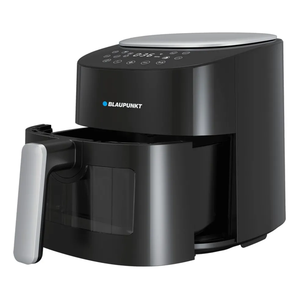 Air Fryer Frytkownica beztłuszczowa Blaupunkt AFD512, 1300 W, 3,7 l, czarna