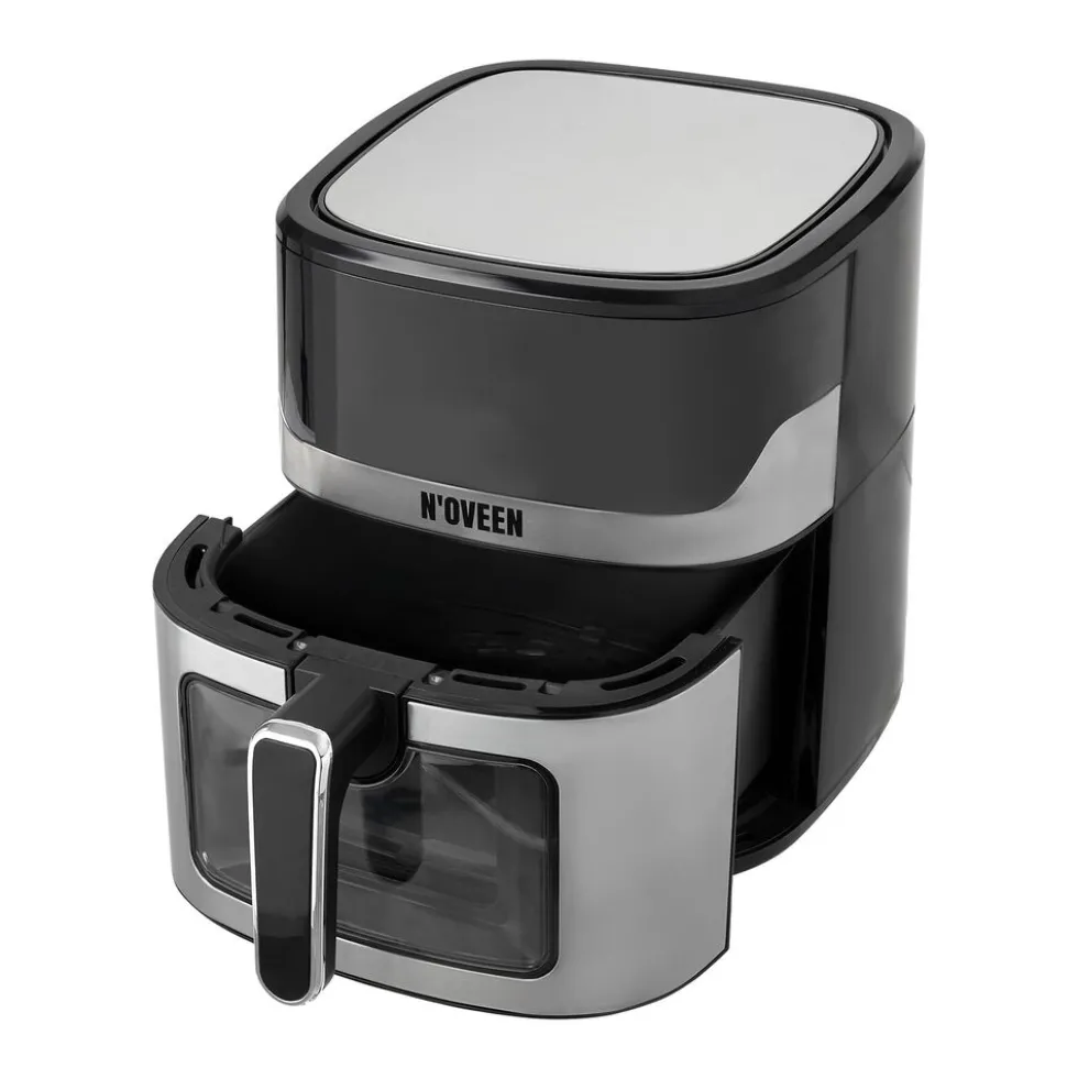 Air Fryer Frytkownica beztłuszczowa z okienkiem Noveen AF560, 1600 W, 6,5 l, czarny