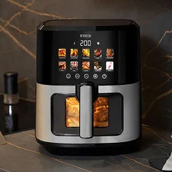 Air Fryer Frytkownica beztłuszczowa z okienkiem Noveen AF780 X-Line, 1700 W, 6,5 l, czarna