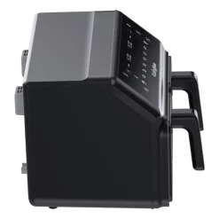 Air Fryer Frytkownica dwukomorowa z okienkiem KaringBee, 2200 W, 2 x 4 l, czarna