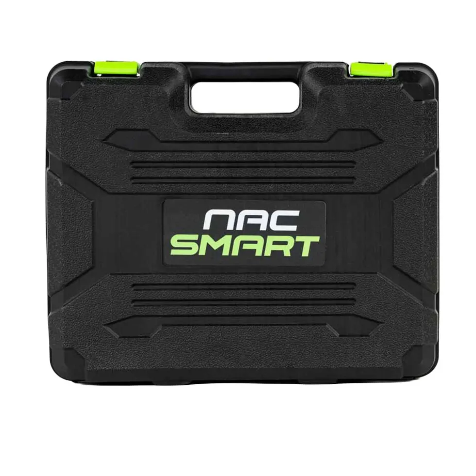 Akumulatorowa wiertarko-wkrętarka udarowa NAC Smart NS-CID-20-S, 20 V, bateria 2 Ah
