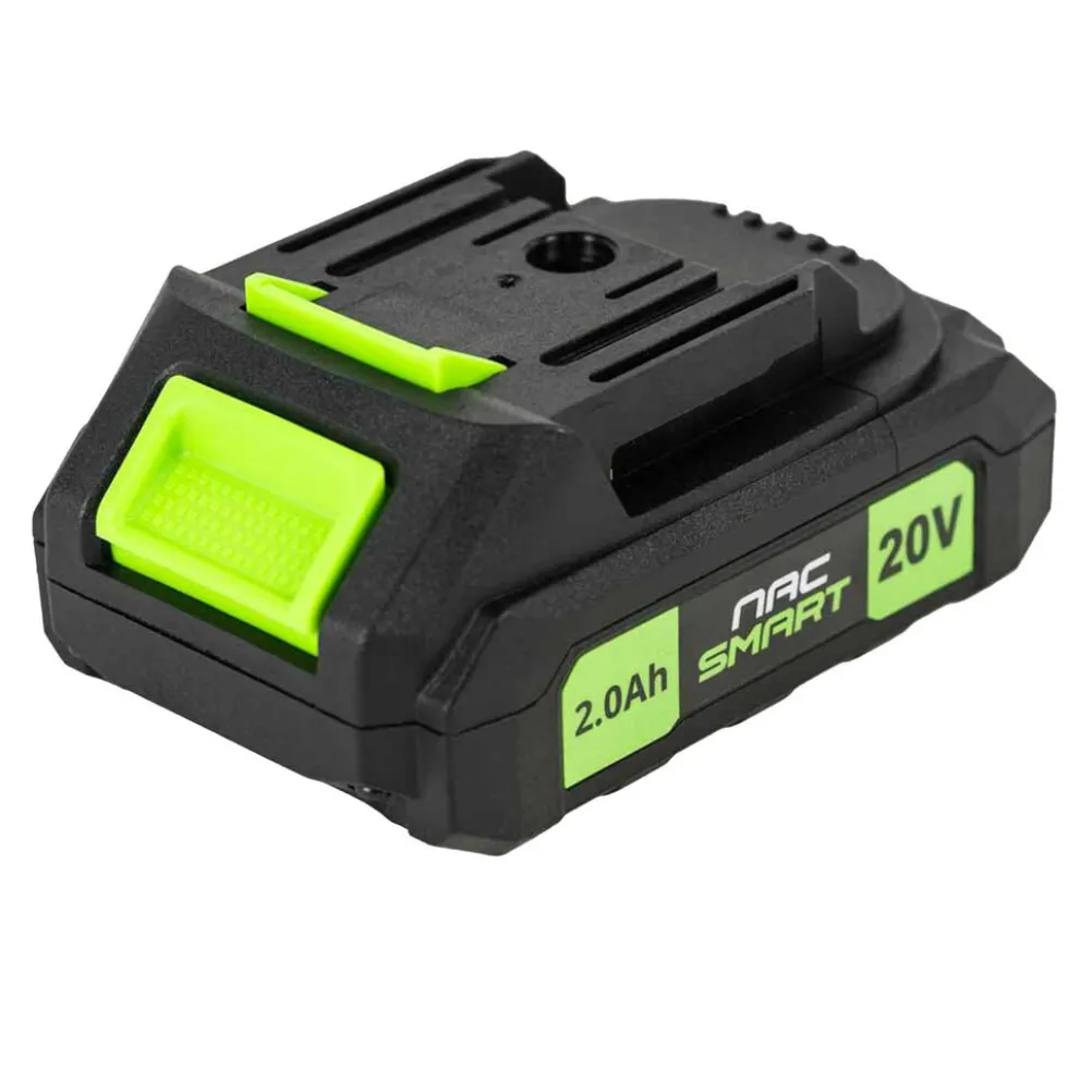 Akumulatorowa wiertarko-wkrętarka udarowa NAC Smart NS-CID-20-S, 20 V, bateria 2 Ah