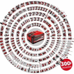 Akumulatorowa wiertarko-wkrętarka udarowa Einhell TP-CD 18/80 Li-i BL Solo, 18 V
