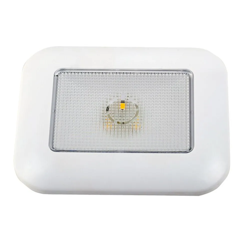 Akumulatorowe lampki podszafkowe LED, 2 sztuki, białe