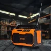Akumulatorowe radio FM/BT Niteo 20 V Max, wyświetlacz LCD