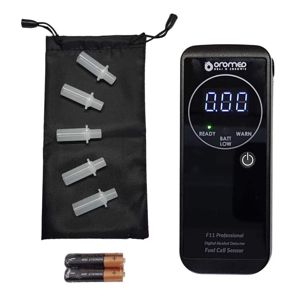 Alkomat elektrochemiczny Oromed F11 Professional, z platynowym sensorem
