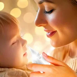 Aspirator do nosa Neno Nariz, 60 kPa, z lampą UV i podświetleniem LED