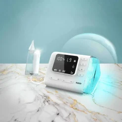 Aspirator do nosa Neno Nariz, 60 kPa, z lampą UV i podświetleniem LED