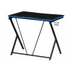 Biurko gamingowe Vilandy Gamer, 80 x 50 x 75 cm, czarne