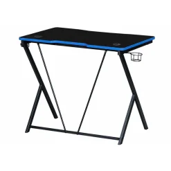 Biurko gamingowe Vilandy Gamer, 80 x 50 x 75 cm, czarne