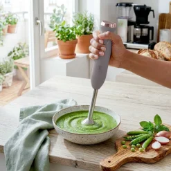 Blender ręczny BerlingerHaus BH/9612, 800 W, funkcja Turbo, taupe