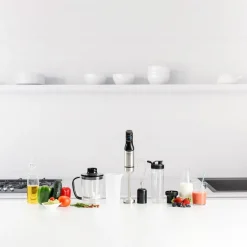 Blender ręczny Taurus HBA1500X Go, 1500 W, z akcesoriami, czarny