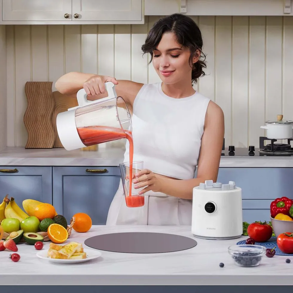 Blender XIAOMI z funkcją gotowania, 1000 W, 1600 ml, biały