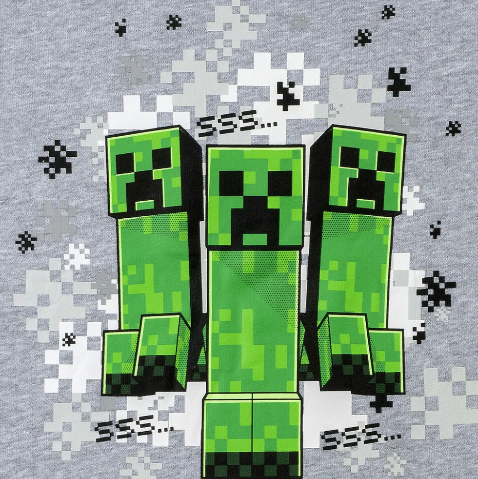 Bluza Minecraft, 158 cm, wzór Creeper 1, z długim rękawem