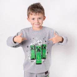 Bluza Minecraft, 158 cm, wzór Creeper 1, z długim rękawem