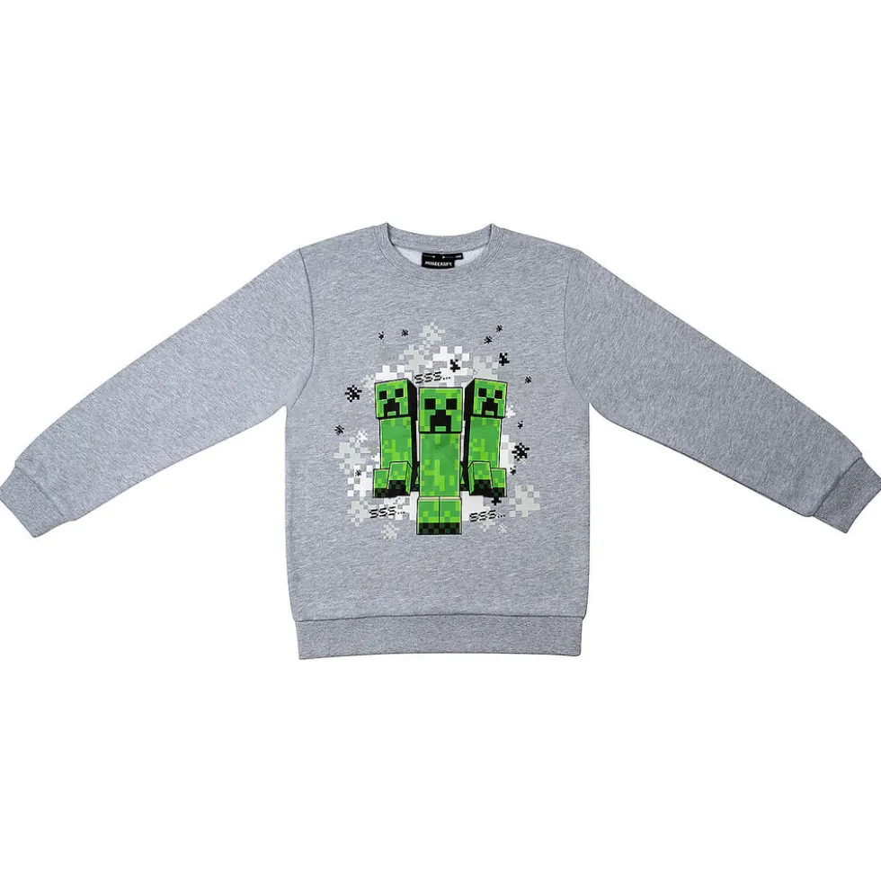 Bluza Minecraft, 158 cm, wzór Creeper 1, z długim rękawem
