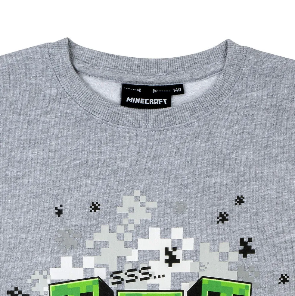 Bluza Minecraft, 158 cm, wzór Creeper 1, z długim rękawem