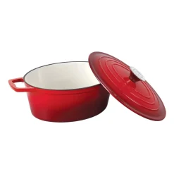 Brytfanna żeliwna MG Home Infinito, 3,9 l, czerwona