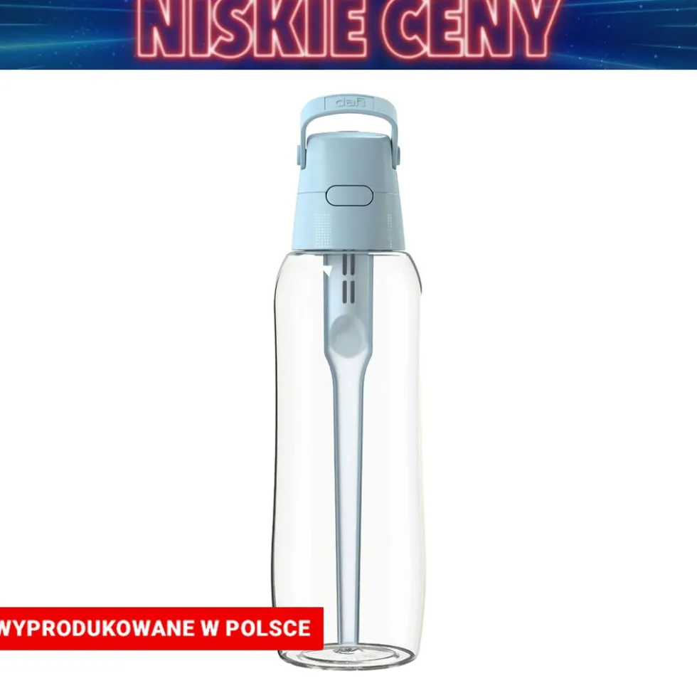 Butelka filtrująca 1 l Dafi Solid Max, dove blue