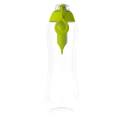 Butelka filtrująca 0,5 l Soft, 1 wkład filtrujący, zielona