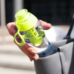 Butelka filtrująca 0,5 l Soft, 1 wkład filtrujący, zielona