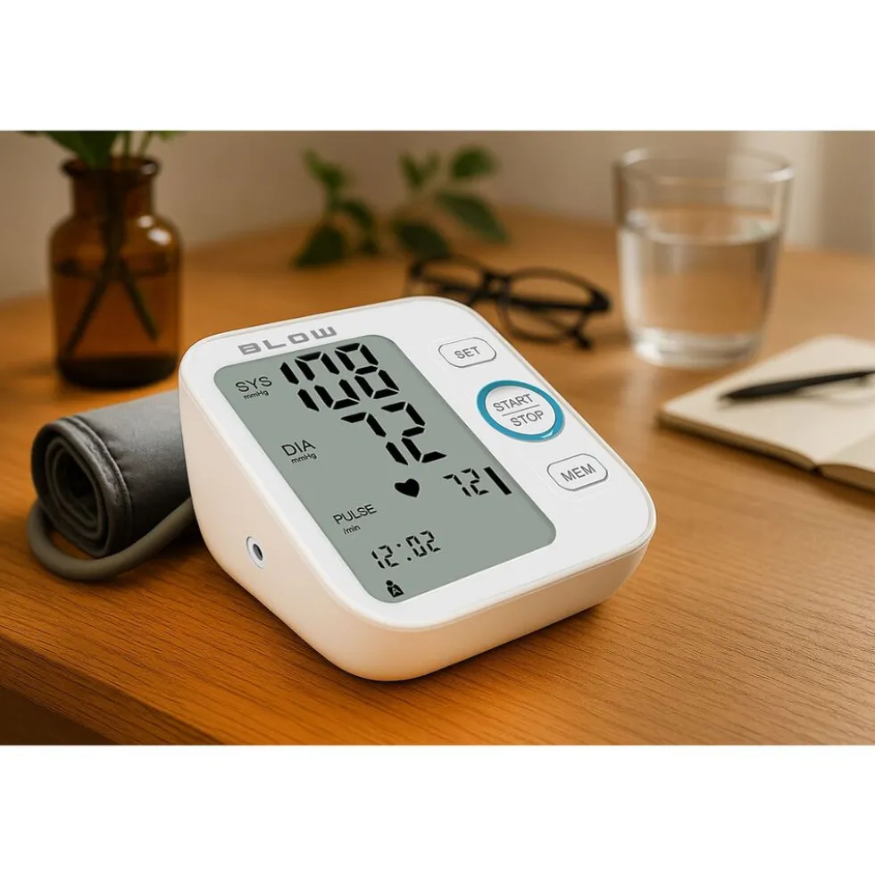 Ciśnieniomierz elektroniczny Blow PM-01, mankiet 22-40 cm, pamięć 240 pomiarów