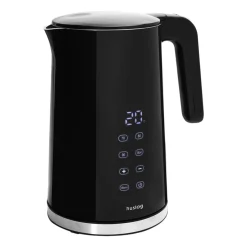 Czajnik elektryczny Huslog, 1,7 l, 1850-2200 W, z wyświetlaczem, czarny