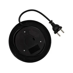Czajnik elektryczny szklany Hoffen, 1,8 l, 2200 W, czarny