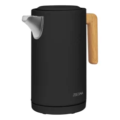 Czajnik elektryczny Zeegma Ketlee Black Wood, 1,7 l, 2200 W, z uchwytem z imitacji drewna