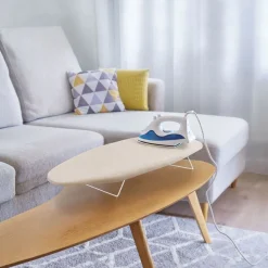 Deska do prasowania na stole Casa Si Table Top, 75 x 34 cm, beżowa