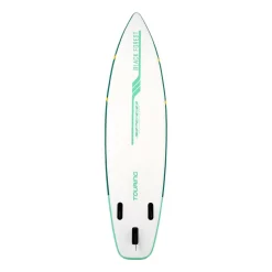 Deska SUP-2016 Black Forest, 320 x 81 x 15 cm z akcesoriami, biało-zielona