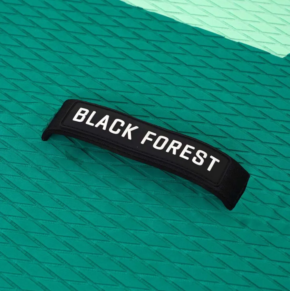 Deska SUP-2016 Black Forest, 320 x 81 x 15 cm z akcesoriami, biało-zielona