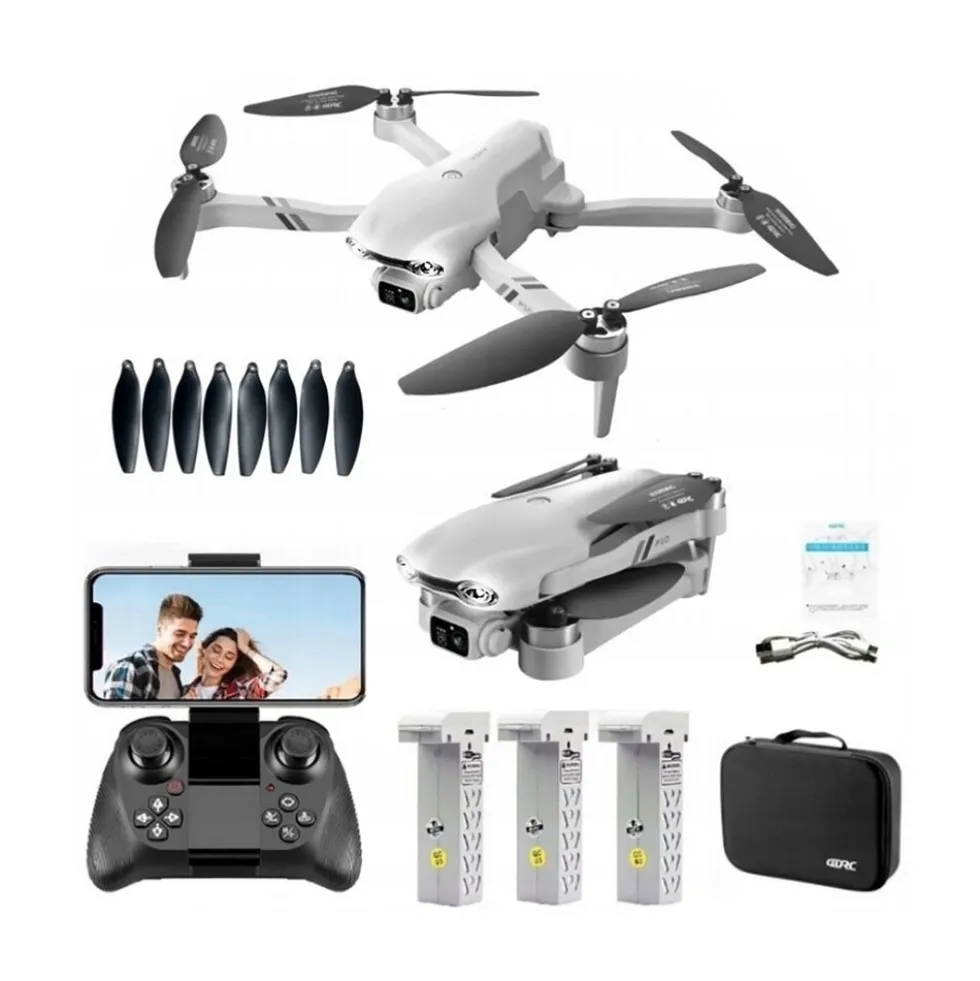 Dron Extralink F10, z akcesoriami i pokrowcem, 3 akumulatory