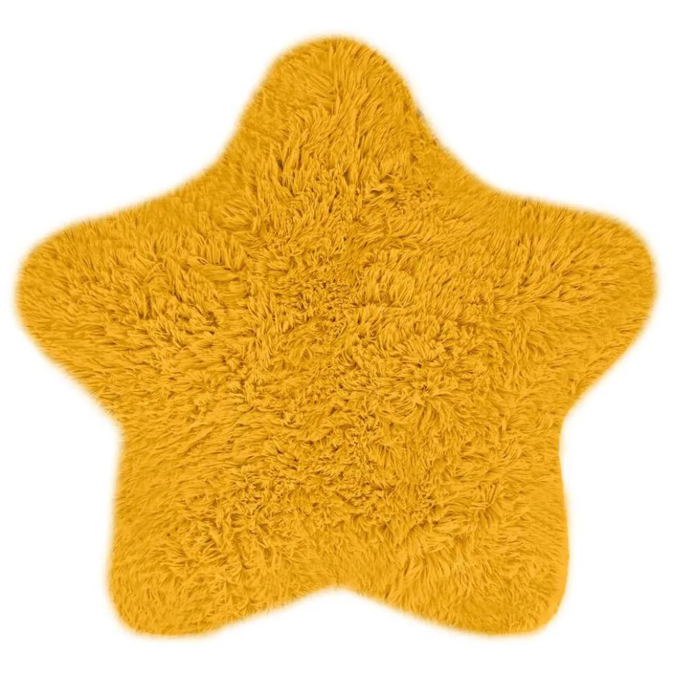 Dywanik łazienkowy 60 x 60 cm Domarex Soft Star, żółty