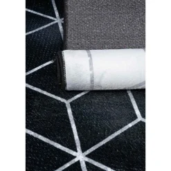 Dywan Multi-Decor Bamboo, 80 x 150 cm, szara geometria