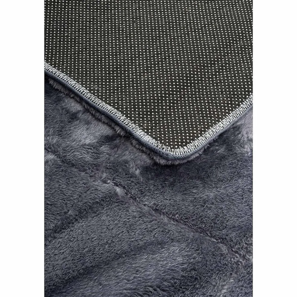 Dywan Multi-Decor Cubic, 120 x 170 cm, kwadraty, ciemnoszary