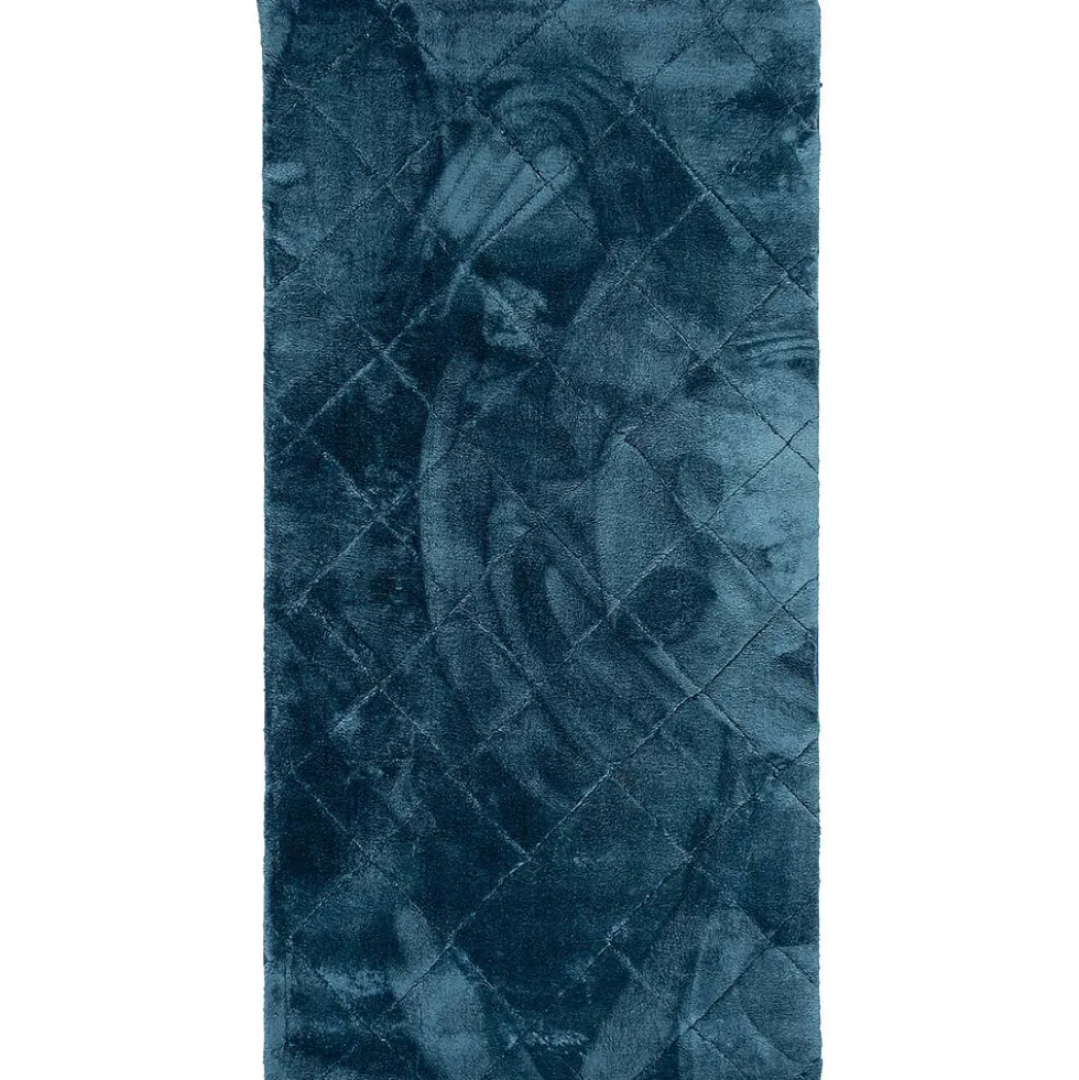Dywan Multi-Decor Cubic, 120 x 170 cm, kwadraty, turkusowy