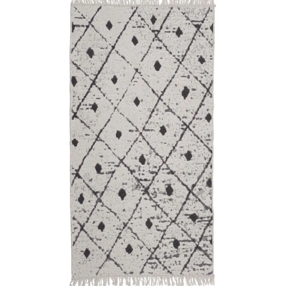 Dywan Multi-decor Kilim Gold, 80 x 150 cm, romby, szary