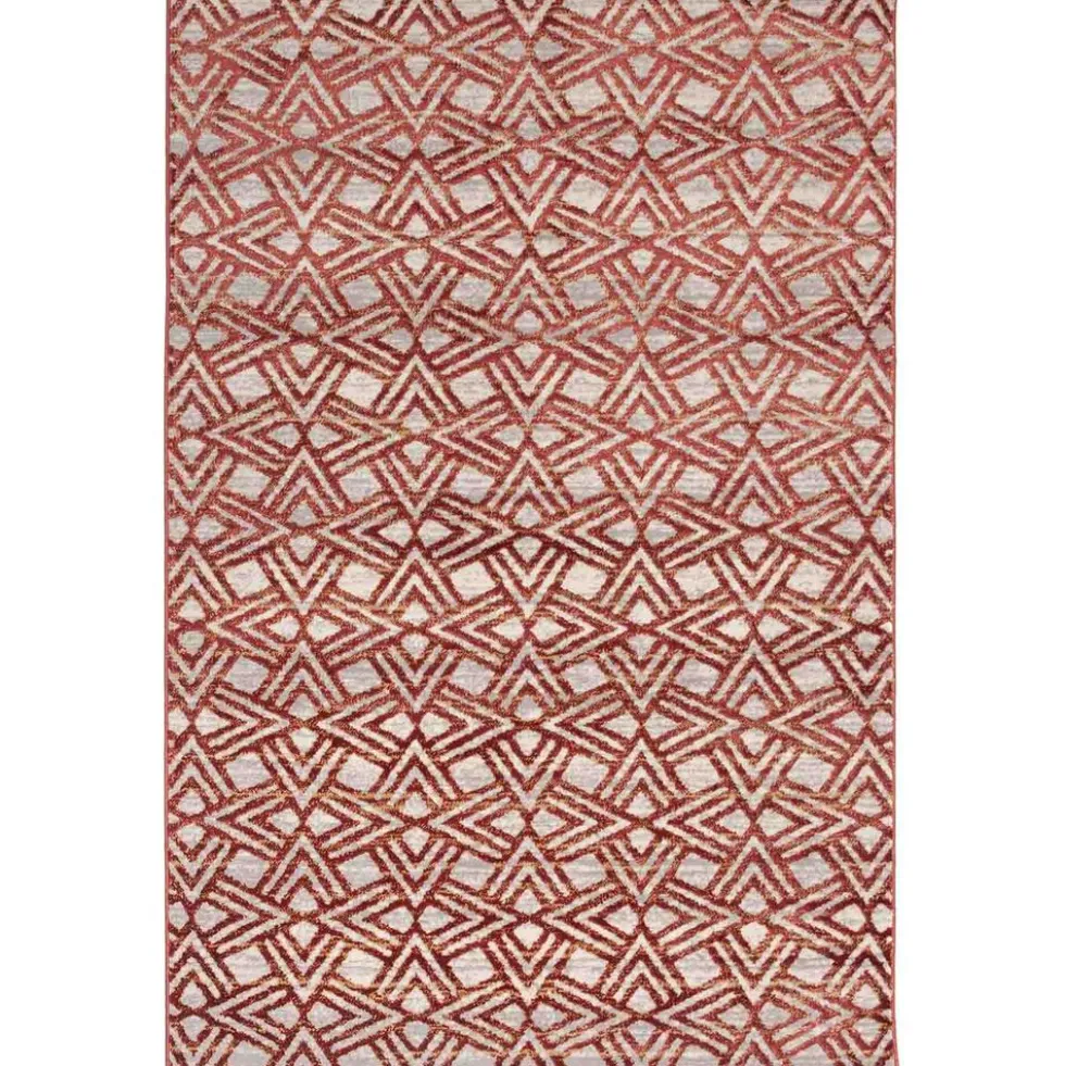Dywan Multi-decor Zoe, 120 x 160 cm, bordowo-szary