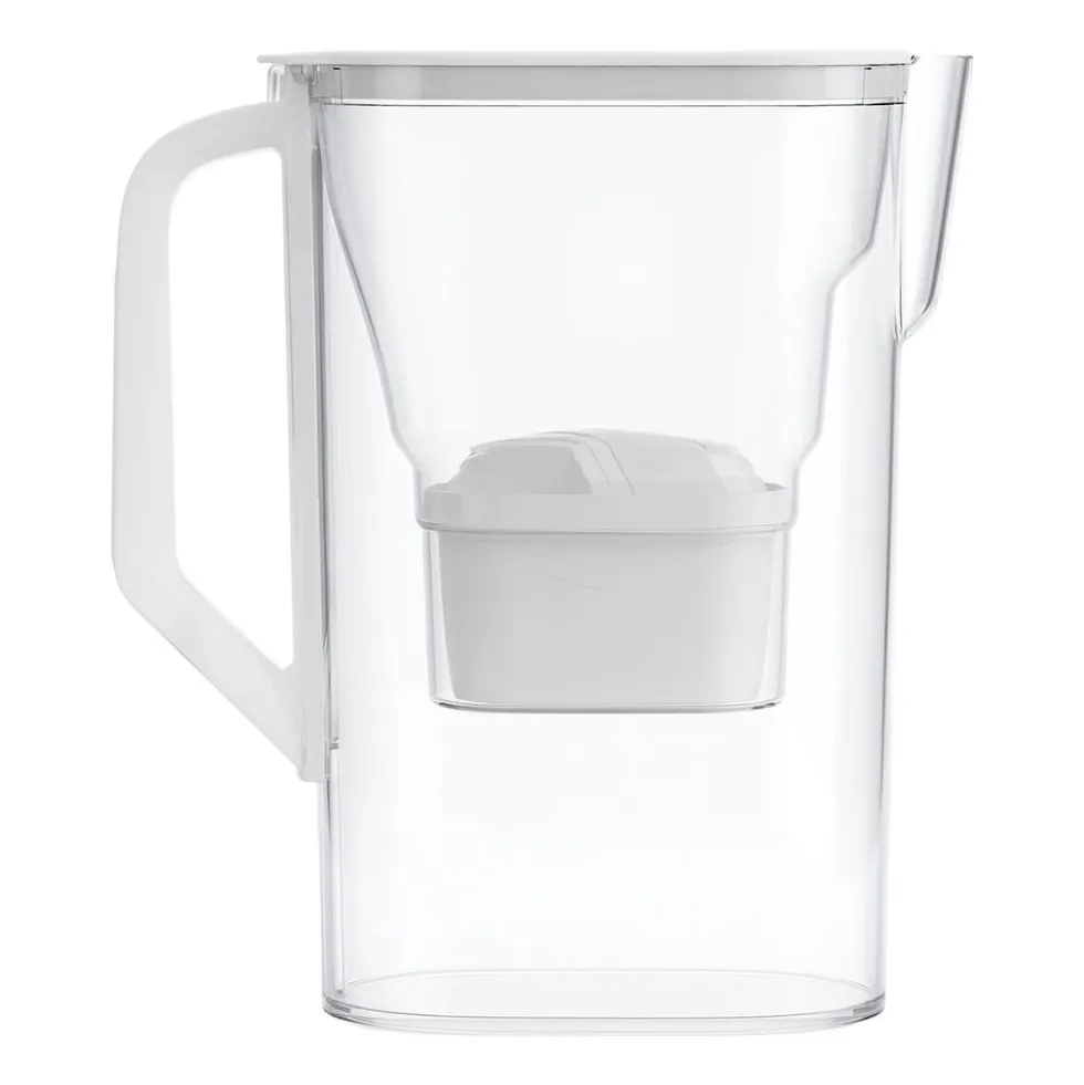 Dzbanek filtrujący Wessper D3 Slim, 2,7 l, 4 filtry, biały
