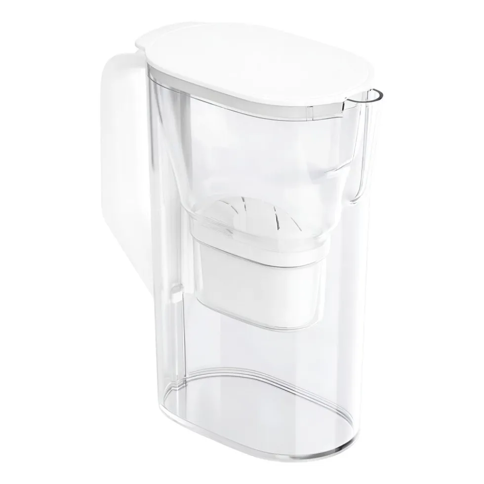 Dzbanek filtrujący Wessper D3 Slim, 2,7 l, 4 filtry, biały