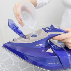 Żelazko parowe ze stopą ceramiczną MPM MZE-24/G, 40 g/min, 3000 W