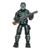 Figurka Fortnite Skull Trooper Green, 6,5 cm, ruchoma