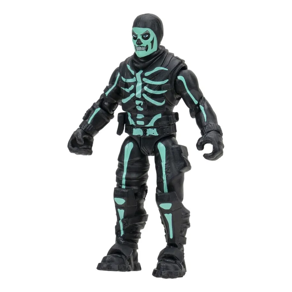 Figurka Fortnite Skull Trooper Green, 6,5 cm, ruchoma