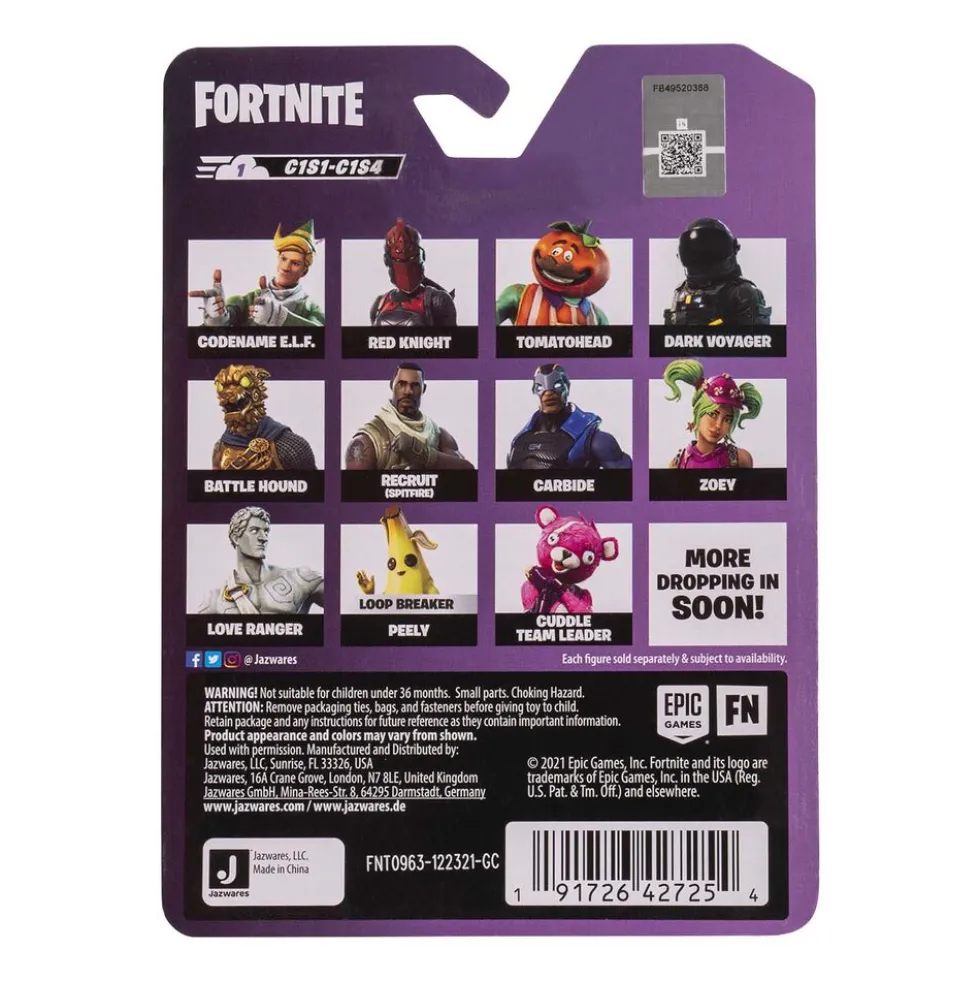 Figurka Fortnite Zero, 6,5 cm, ruchoma