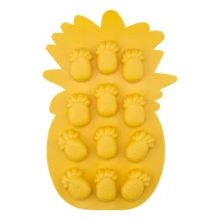 Foremki do lodu Altom Design, 2 szt., silikonowe, pomarańcza i ananas