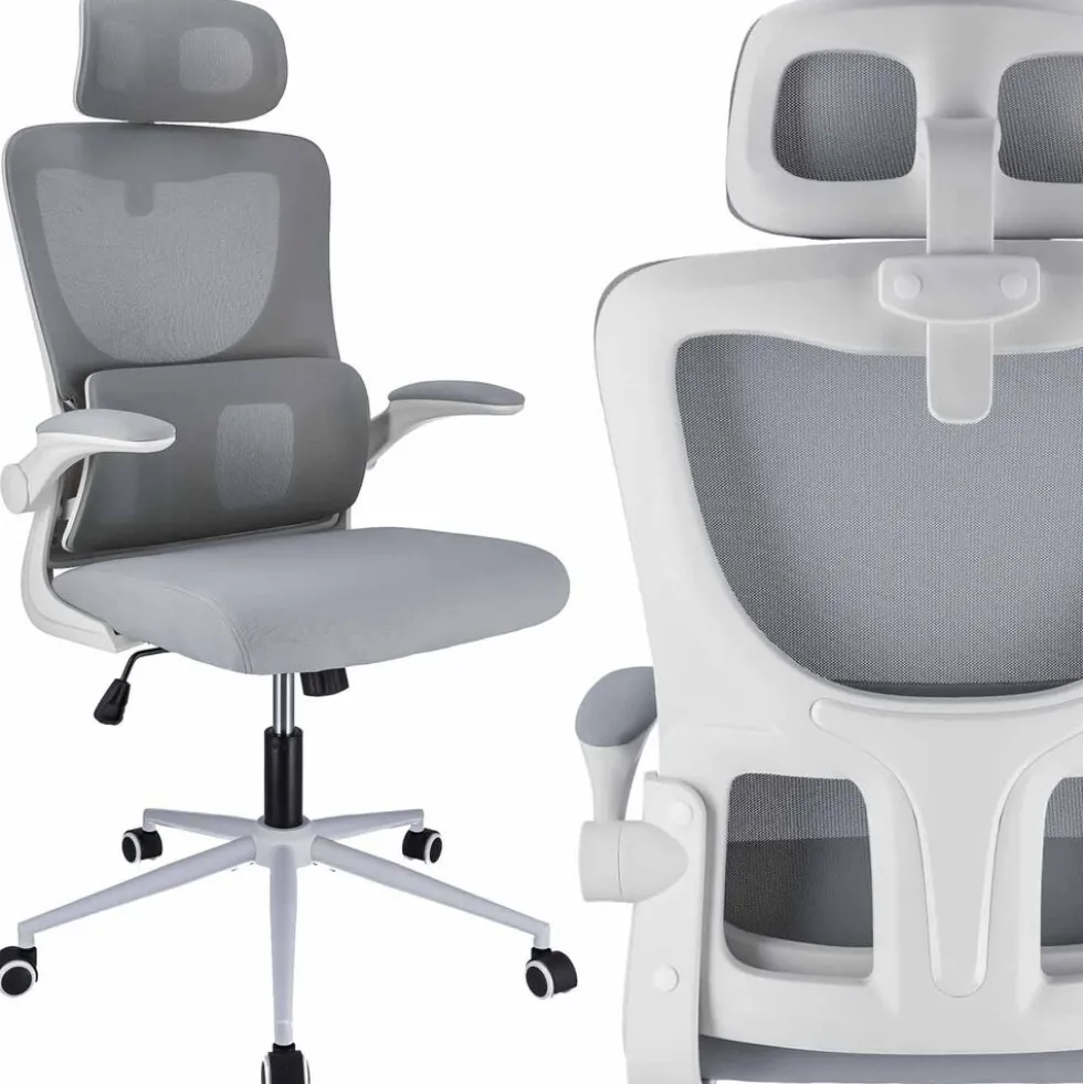 Fotel biurowy Jumi Zeo, szary