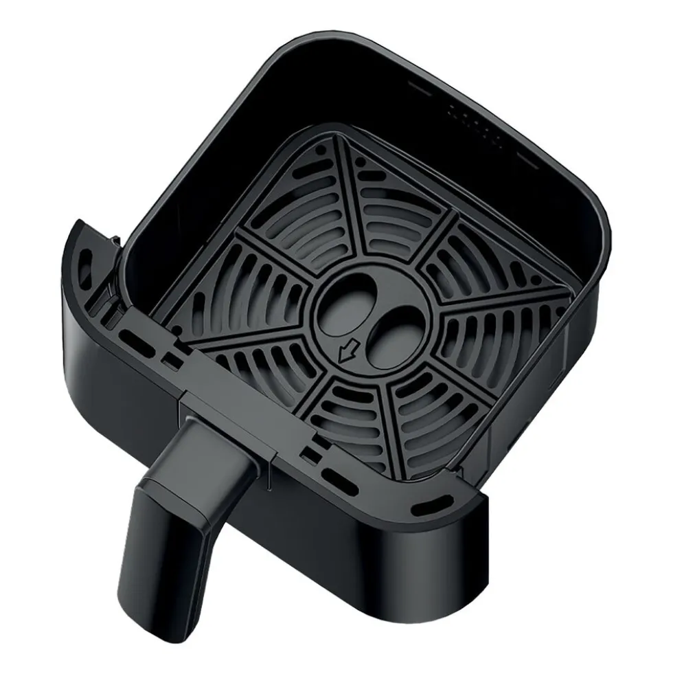 Frytkownica beztłuszczowa Hoffen, 1000 W, 3 l, czarna
